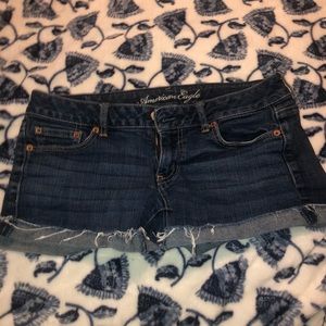 american eagle jean shorts
